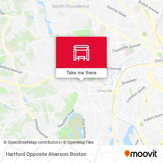 Hartford Opposite Alverson map