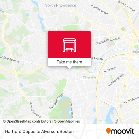 Hartford Opposite Alverson map