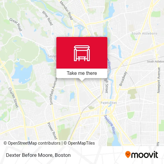 Dexter Before Moore map