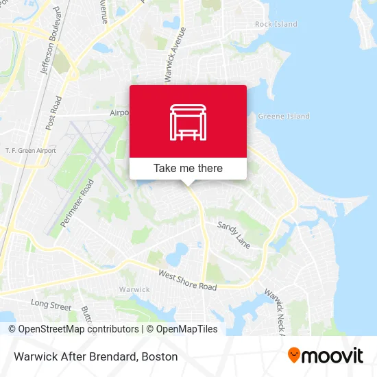 Warwick After Brendard map