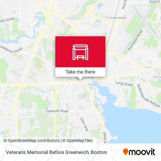 Mapa de Veterans Memorial Before Greenwich