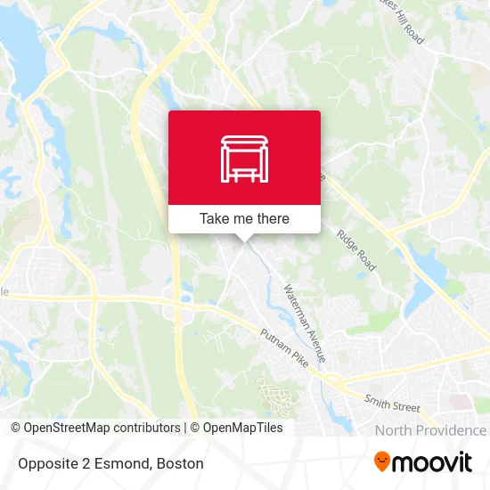 Opposite 2 Esmond map