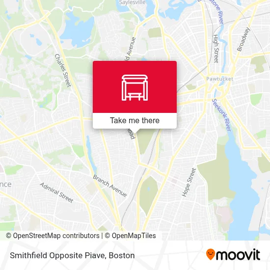 Smithfield Opposite Piave map