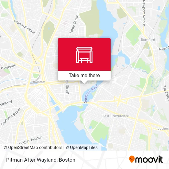 Pitman After Wayland map