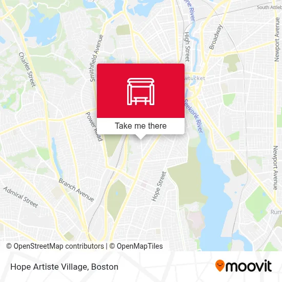 Hope Artiste Village map