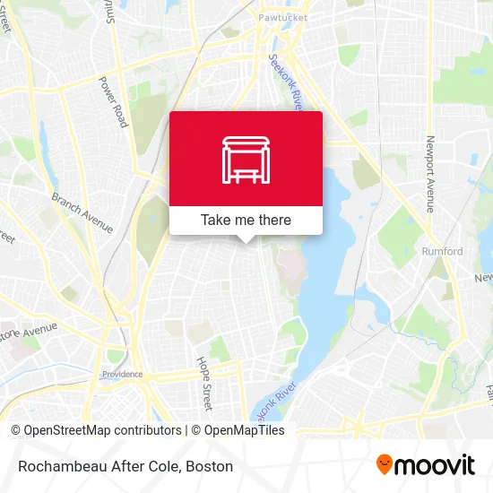 Rochambeau After Cole map