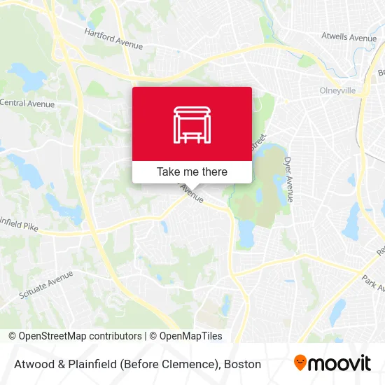 Atwood & Plainfield (Before Clemence) map