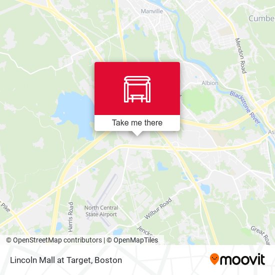 Mapa de Lincoln Mall at Target
