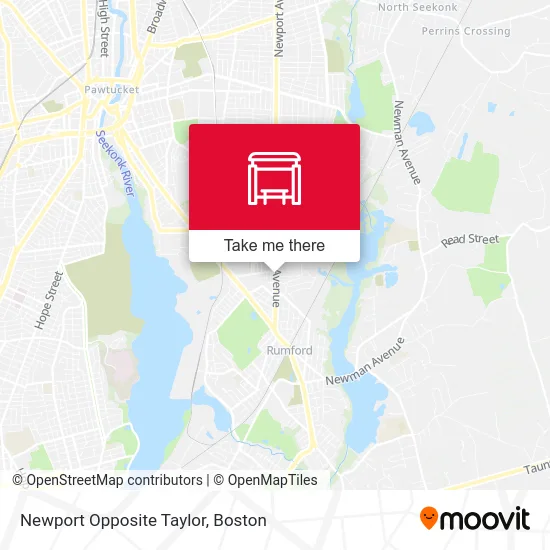 Newport Opposite Taylor map