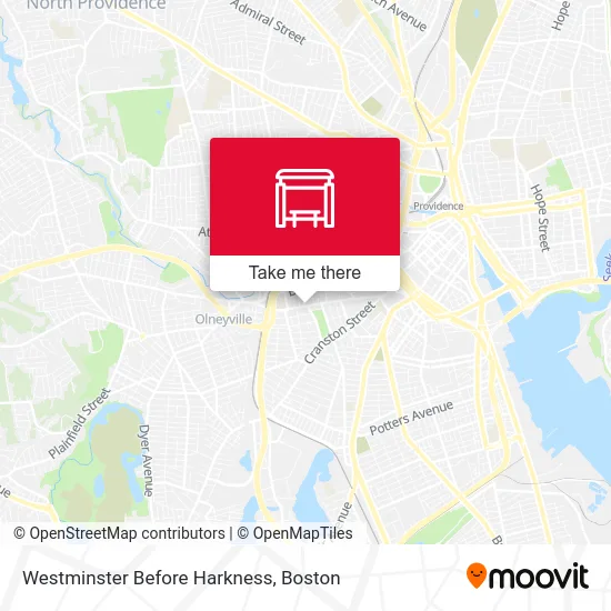 Westminster Before Harkness map