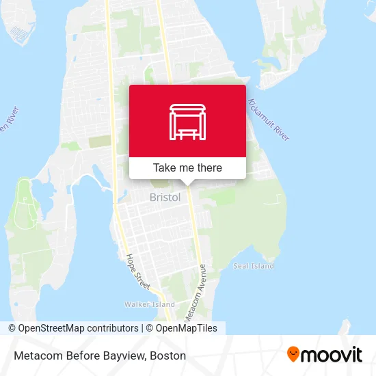 Metacom Before Bayview map