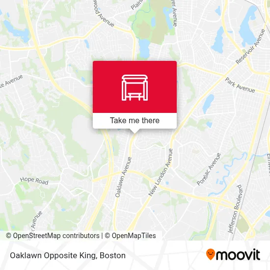 Oaklawn Opposite King map