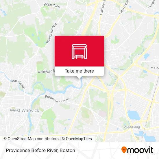 Providence Before River map