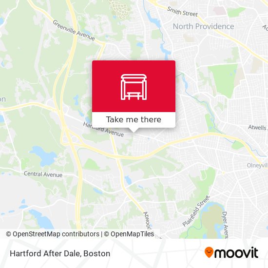 Mapa de Hartford After Dale