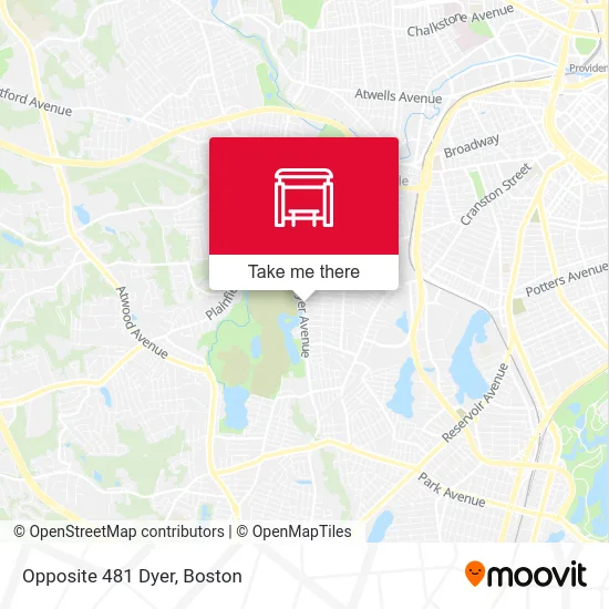 Opposite 481 Dyer map