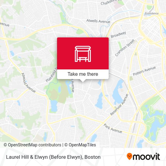 Laurel Hill & Elwyn (Before Elwyn) map