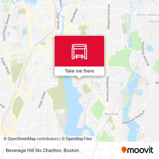 Beverage Hill Ns Charlton map