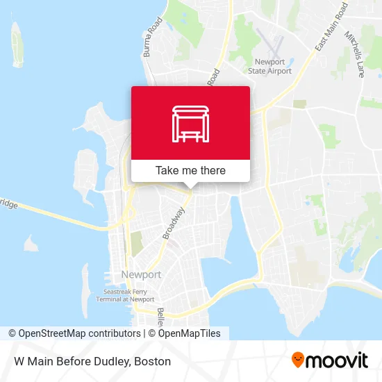 W Main Before Dudley map