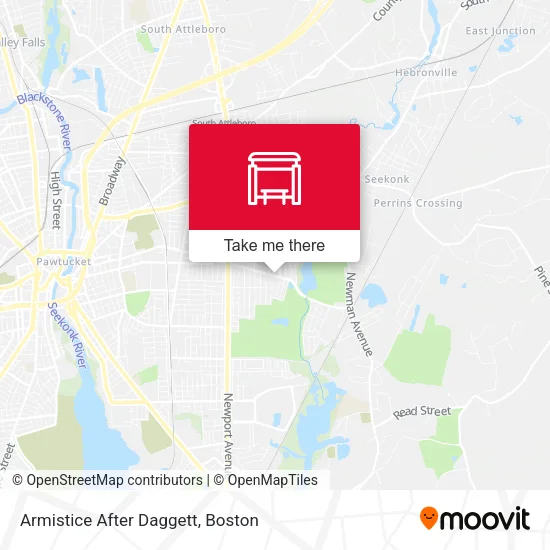 Armistice After Daggett map