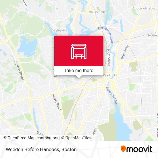 Weeden Before Hancock map