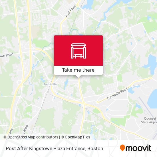 Post After Kingstown Plaza Entrance map
