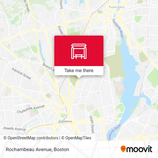 Mapa de Rochambeau Avenue