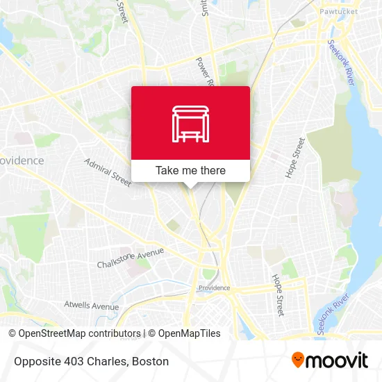 Opposite 403 Charles map