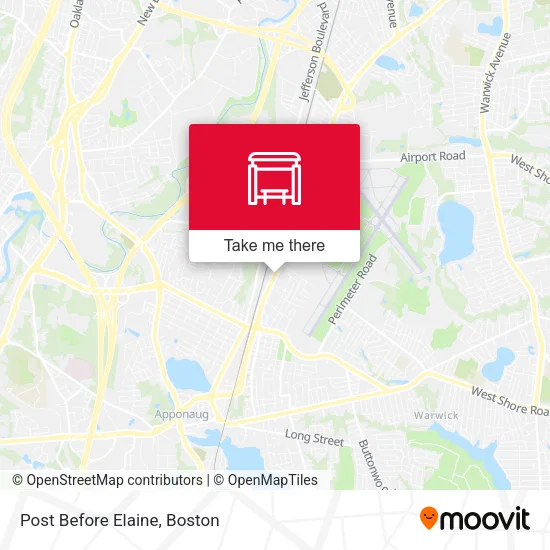 Post Before Elaine map