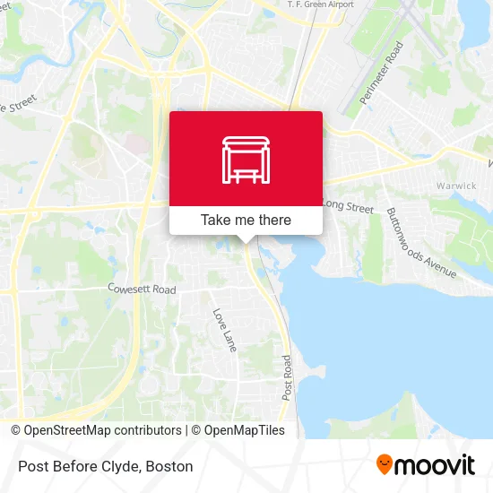 Post Before Clyde map