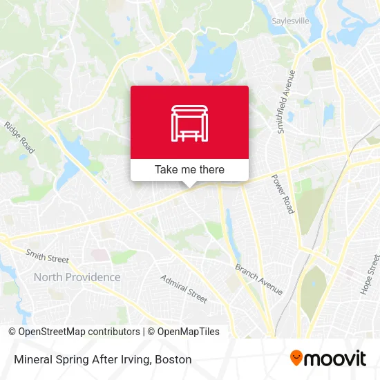 Mineral Spring After Irving map
