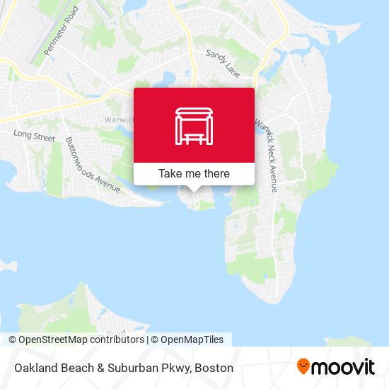 Oakland Beach & Suburban Pkwy map