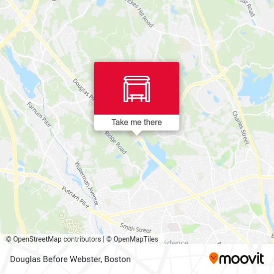 Douglas Before Webster map