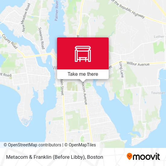 Metacom & Franklin (Before Libby) map