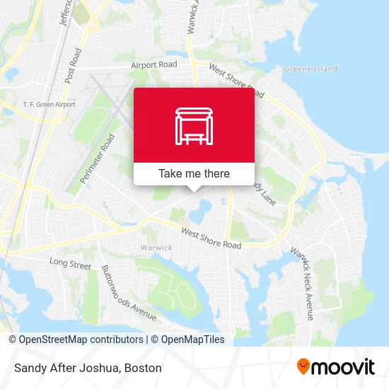 Sandy After Joshua map