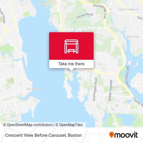 Crescent View Before Carousel map