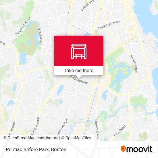 Pontiac Before Park map