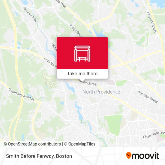 Smith Before Fenway map