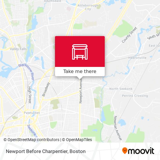 Newport Before Charpentier map