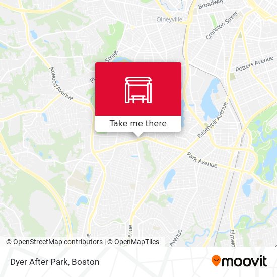 Mapa de Dyer After Park