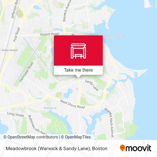 Meadowbrook (Warwick & Sandy Lane) map