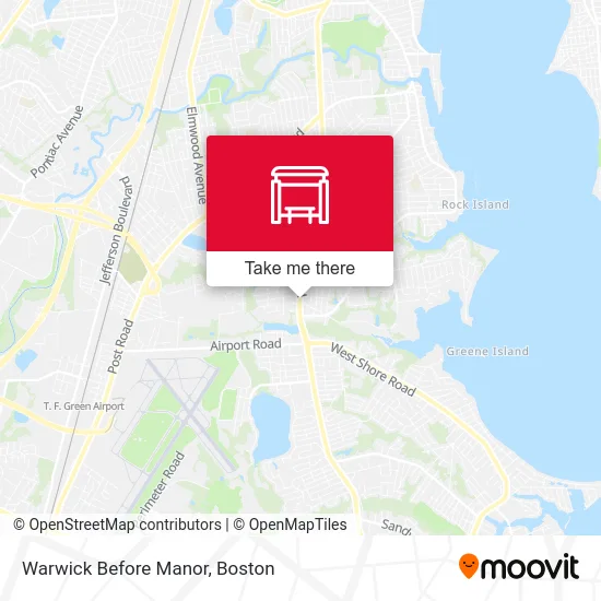 Warwick Before Manor map