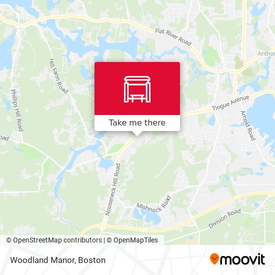 Mapa de Woodland Manor