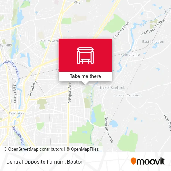 Central Opposite Farnum map