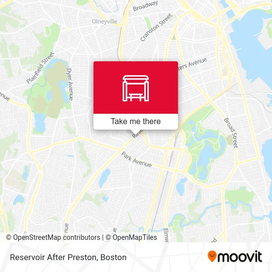 Reservoir After Preston map