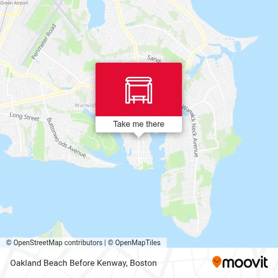 Oakland Beach Before Kenway map