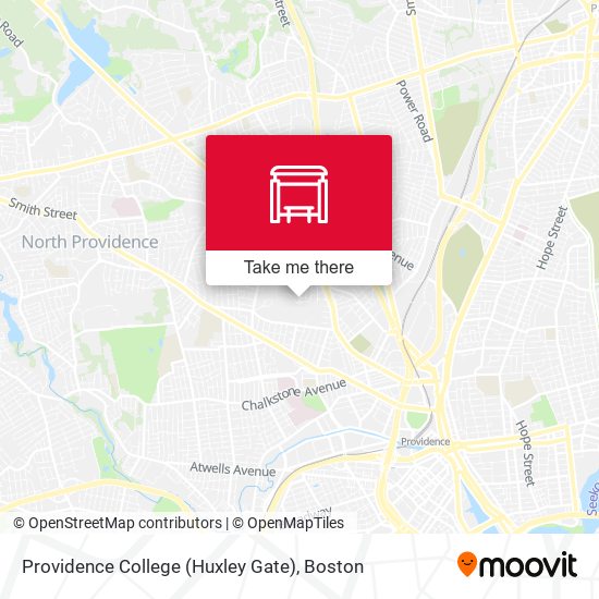 Providence College (Huxley Gate) map