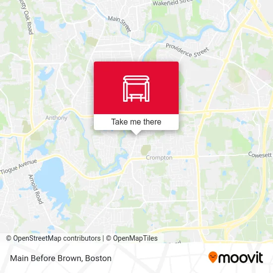 Main Before Brown map