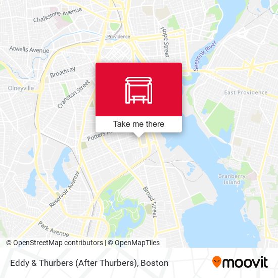 Eddy & Thurbers (After Thurbers) map