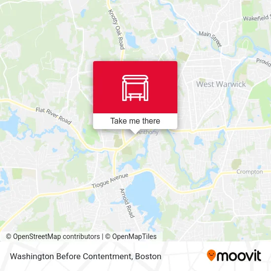 Washington Before Contentment map