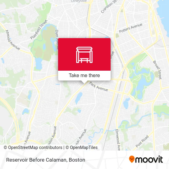 Reservoir Before Calaman map